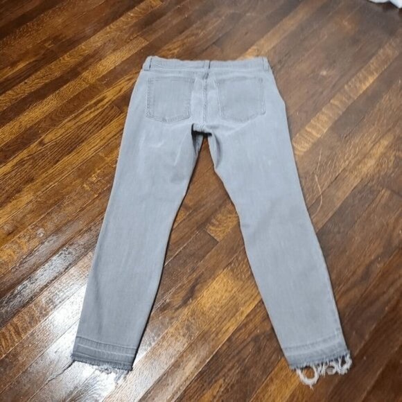 Pistola Distressed Grey Skinny Ankle Jeans Style P8552-PET size 28 - Picture 4 of 14